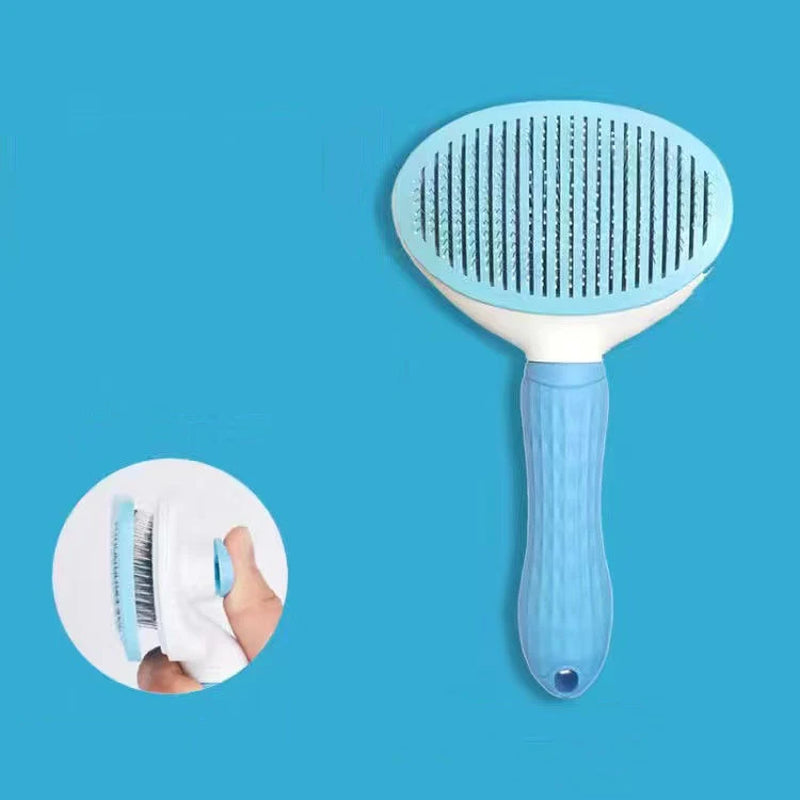 Pet Dog Hair Brush Cat Comb Grooming and Care Cat Brush Stainless Steel Comb for Long Hair Dogs Cleaning Pets Dogs Accessories