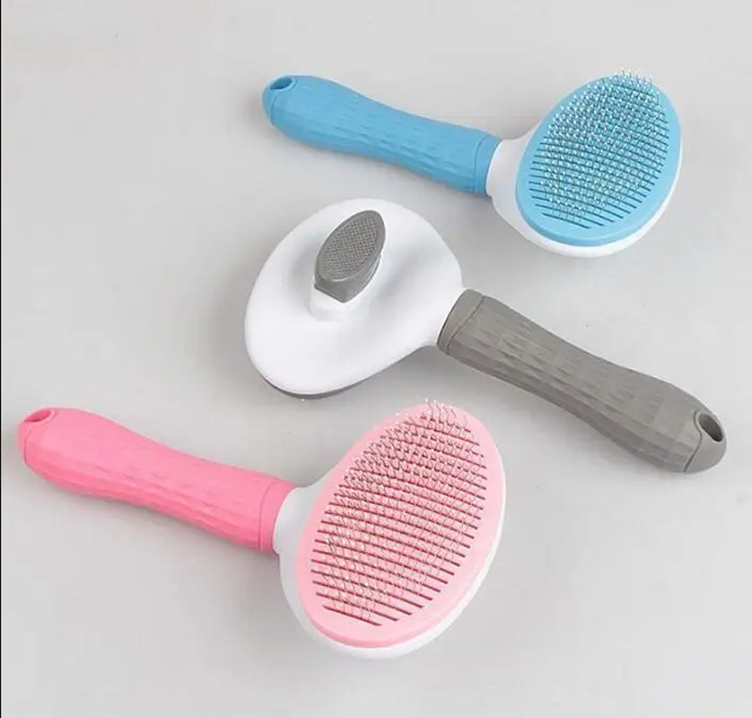 Pet Dog Hair Brush Cat Comb Grooming and Care Cat Brush Stainless Steel Comb for Long Hair Dogs Cleaning Pets Dogs Accessories