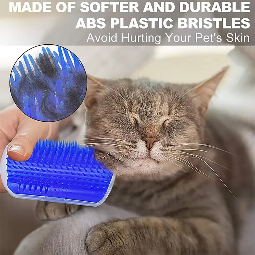 Large Wall Corner Brush Four Color Cat Comb to Remove Floating Hair and Scratch Tool Pet Comb Cat Toy Scratching Post